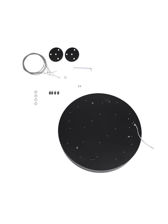 GloboStar Burton Anhänger LED Panel 75W mit Warmes Weiß Licht