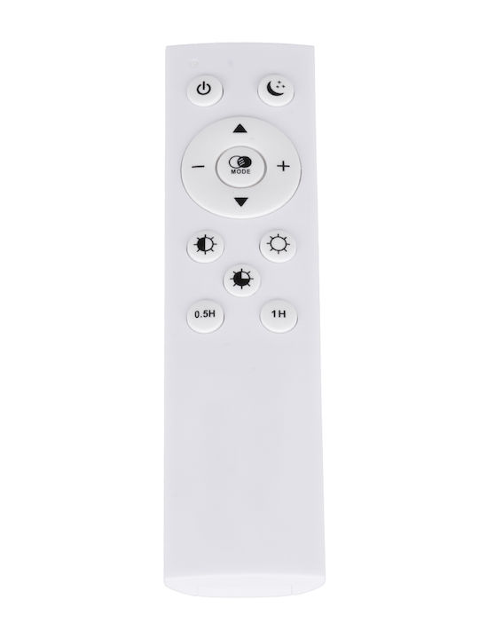 GloboStar Burton Anhänger LED Panel 75W mit Warmes Weiß Licht
