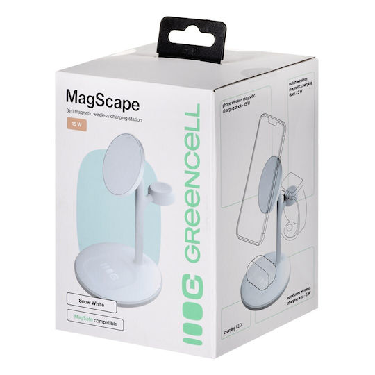 Green Cell Magsafe Charger White (Magscape)