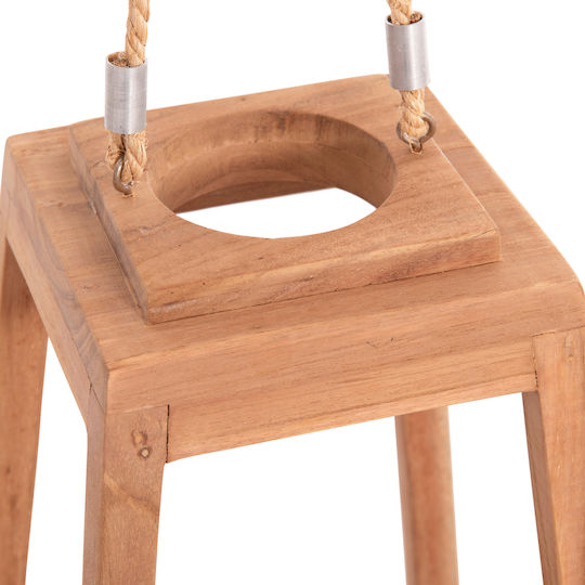 HomeMarkt Фенерче Дърво Бежов 25x25x39бр 1бр