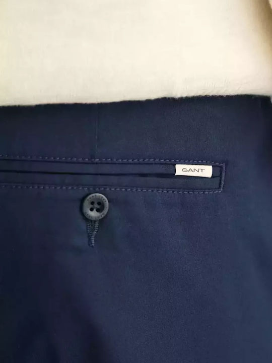 Παντελόνι Chino Ελαστικό σε Slim Εφαρμογή Evening Blue
