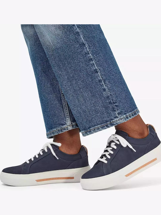 Clarks Hollyhock Walk Turnschuhe Navy Nubuck Clarks Hollyhock Walk Turnschuhe Navy Nubuck