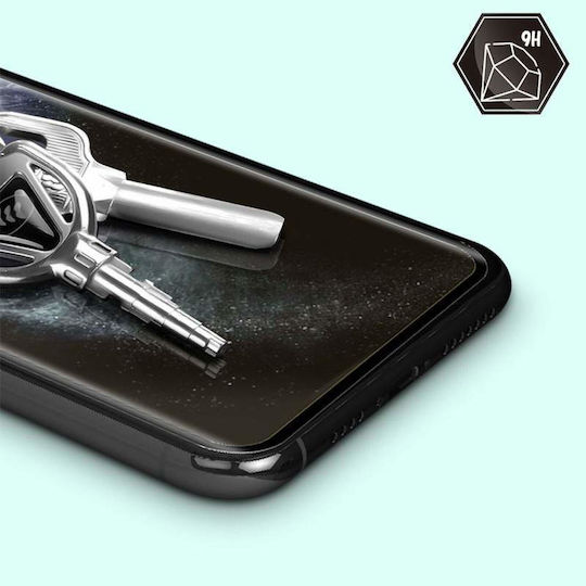 Folie de sticlă Siks pentru Iphone Xs Max Aplicare ușoară Anti-amprentă Duritate 9h Transparență