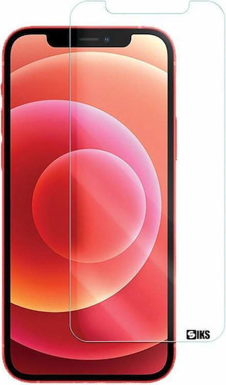 Folie de sticlă Siks pentru iPhone 12 Pro Model 2 Aplicare ușoară Anti-amprentă Duritate 9H Transparentă