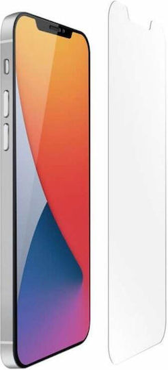 Folie de sticlă Siks pentru iPhone 12 Pro Model 2 Aplicare ușoară Anti-amprentă Duritate 9H Transparentă