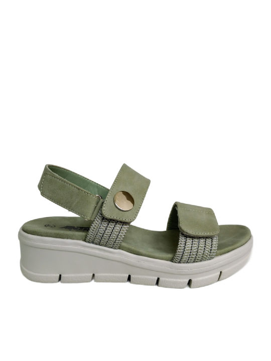 Anatomische Damenplattformen Khaki