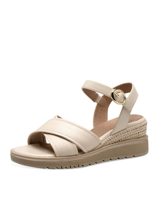 Anatomische Damenplattformen Beige