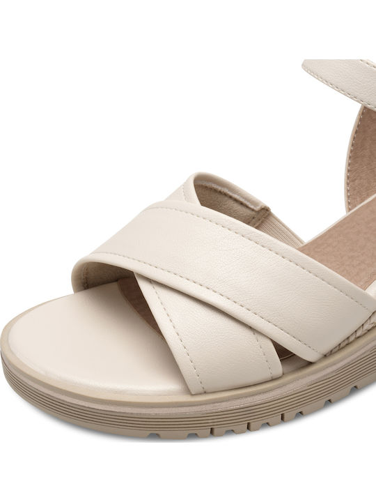 Anatomische Damenplattformen Beige