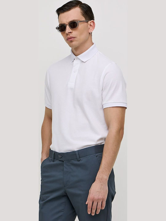 Polo Short Sleeve Blouse White