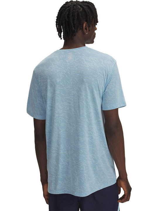 Under Armour Ua Launch Camo T-shirt Γαλάζιο