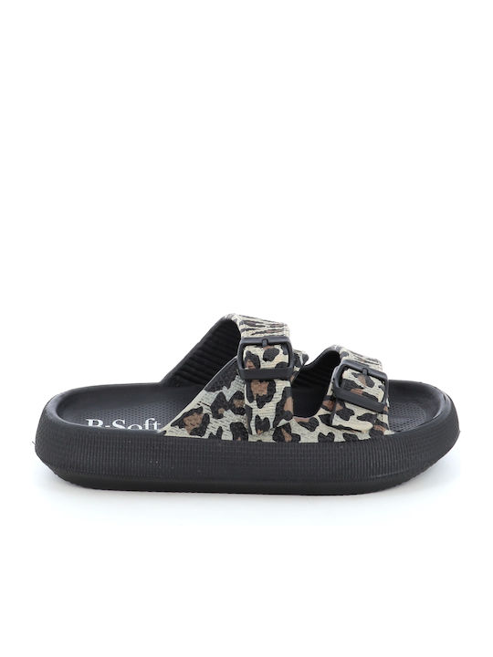 Flip Flops In Sandal Style In Black Colour 216/24017_BLACK