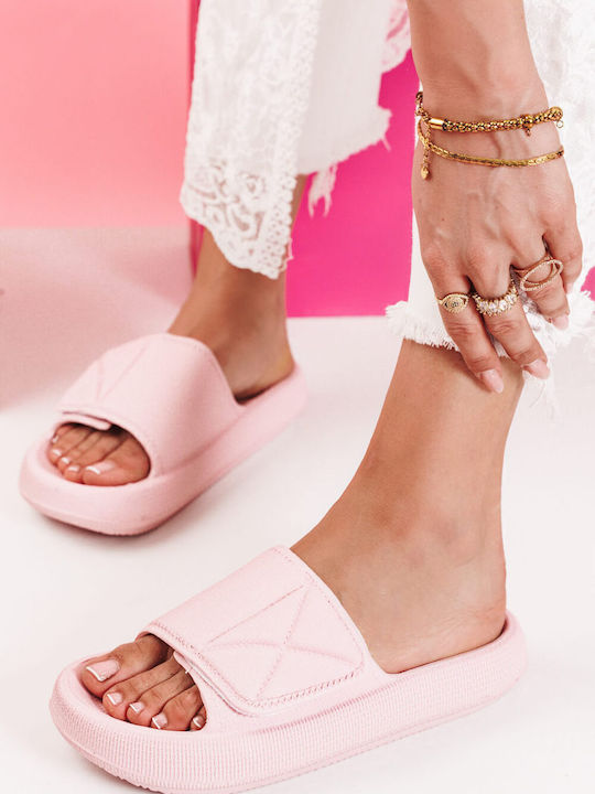 Pink Slides Adjustable Strap
