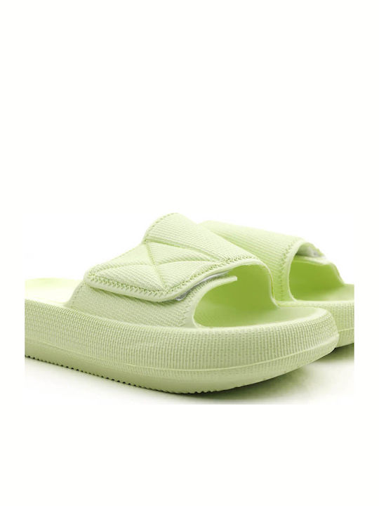 Pistachio Slides Adjustable Strap