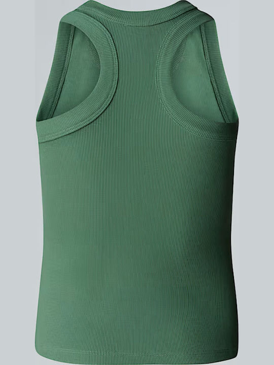 Women's Athletic Blouse Sleeveless Duck Green