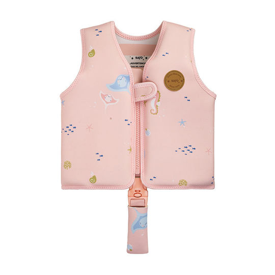 Saro Kids' Swim Vest Float Seahorse 1-3 Years Pink 62003