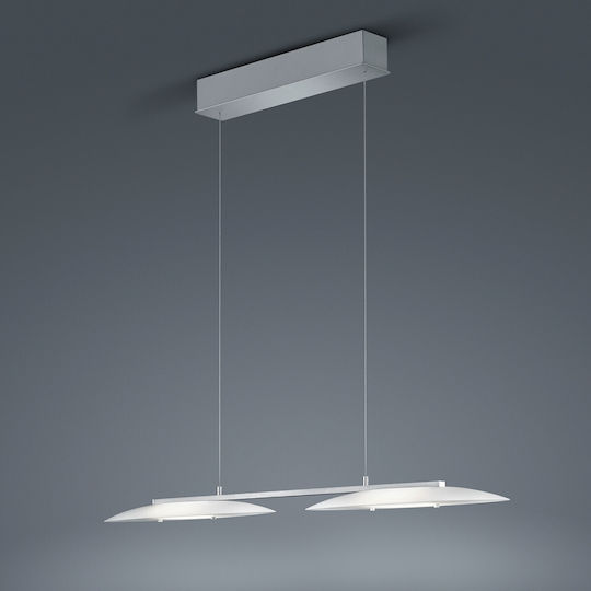 Helestra Hängelampe Silber 95cm.