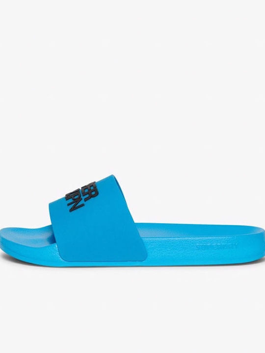 Men's Slides Blue