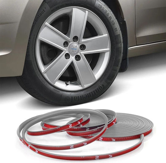 Protective Decorative Rim Rings Adhesive Made Flexible Plastic Yellow