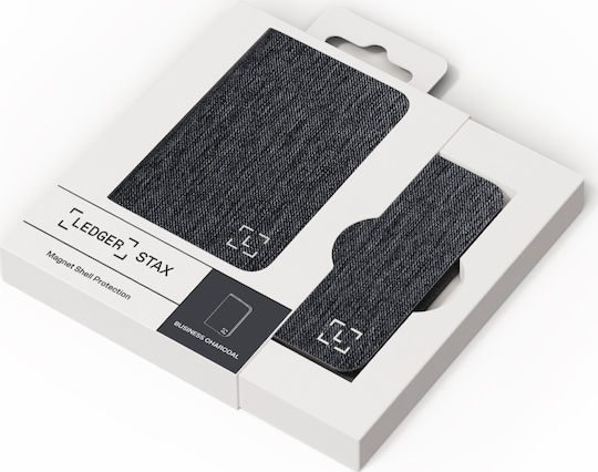 Магнитен калъф Ledger Stax Business Charcoal за криптовалутен портфейл