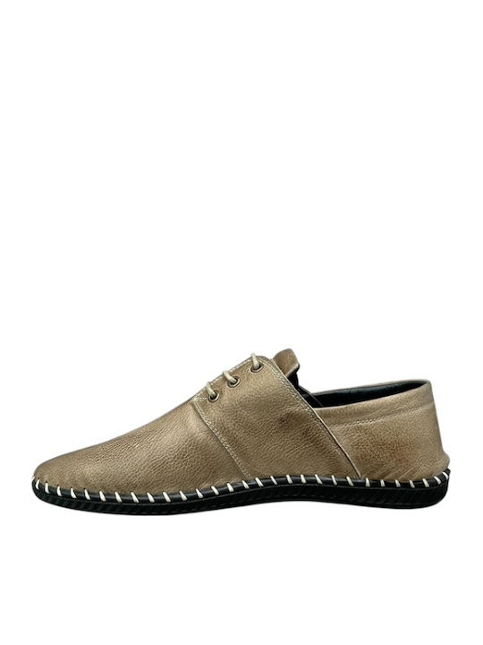 Men's Leather Casual Shoes Brown