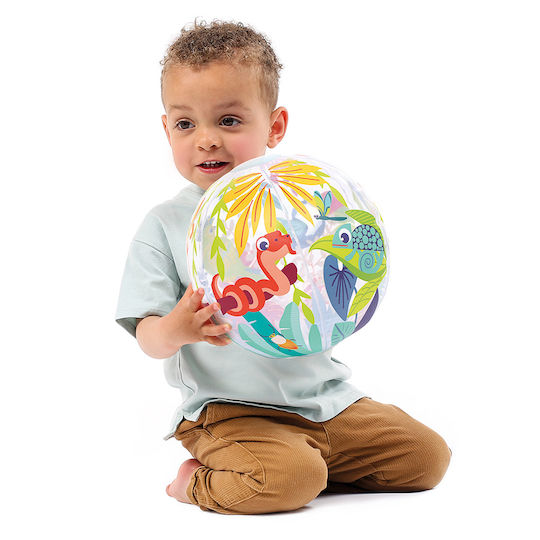 Ludi Aufblasbarer Dschungelball 20cm