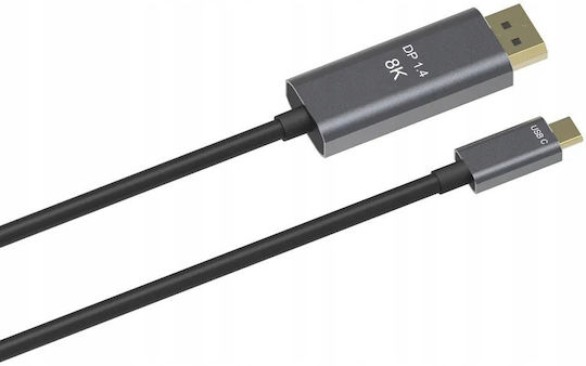 Verk Group Kabel DisplayPort-Stecker - DisplayPort-Stecker 1.8m Schwarz