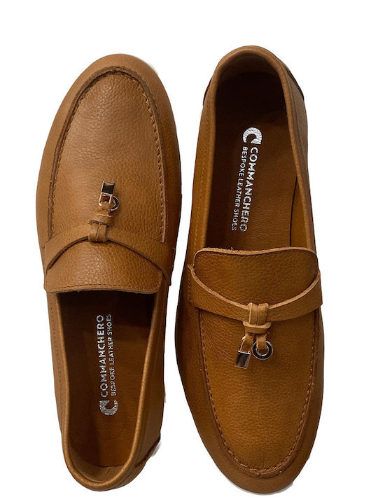 Mocasini barbati in Tabac maro Culori