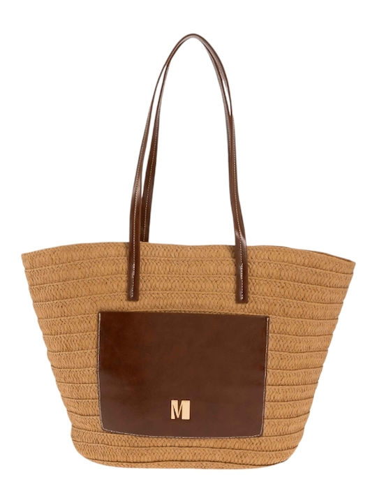 Modissimo Korbweide Strandtasche Beige