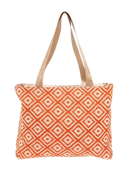 Modissimo Fabric Beach Bag Orange