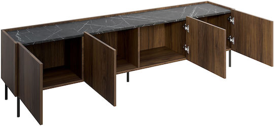 Tewos 4d Brown TV Stand 200x37x50cm