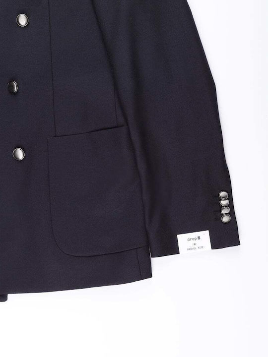 Men's Suit Jacket Regular Fit Blue