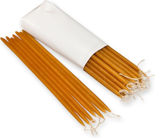 Lumânare Ecleziastică din Parafină Galbenă 5 Kg Nr.1 – 20cm