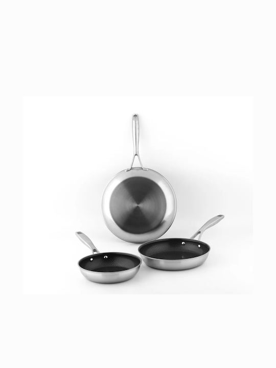 Carl Schmidt Sohn Duramax Tigaie Din Oțel Inoxidabil Cu Capac Cu Acoperire Ceramică 20cm