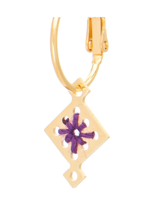 Kedima Star Earrings Purple Kedima Star Earrings Purple