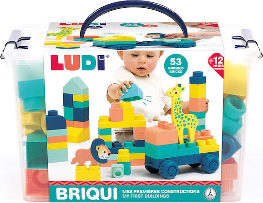 Ludi Образователни Конструктори за 1+ Години 56 Бройки