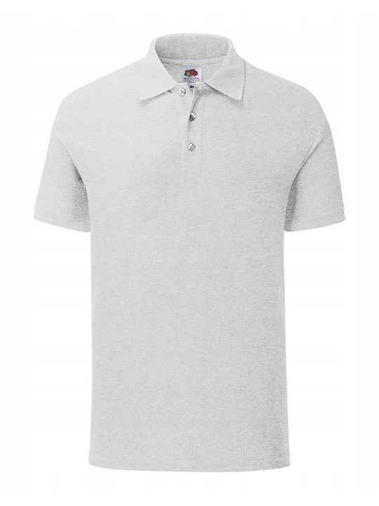 Fruit of the Loom Tricou Polo Promoțional pentru Bărbați Heather Grey