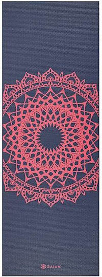 Gaiam Marrakesh 4 Mm Exercise Mat Yoga Purple (173x61x0.4cm)