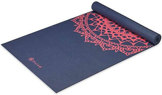Gaiam Marrakesh 4 Mm Exercise Mat Yoga Purple (173x61x0.4cm)