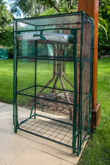 Greenhouse 46 X 24 X 80 Cm PVC Film Metal Structure