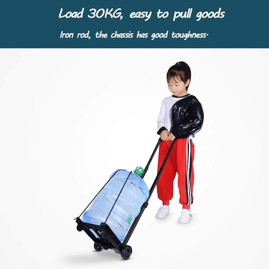 Transport Trolley for Weight Load up to 30kg Black