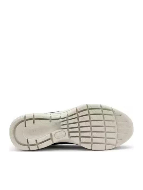 Leather Women's Moccasins in Blue Color