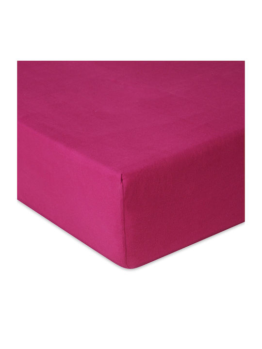 Matex Σεντόνι Μονό με Λάστιχο 100x200+20εκ. Amaranth_11