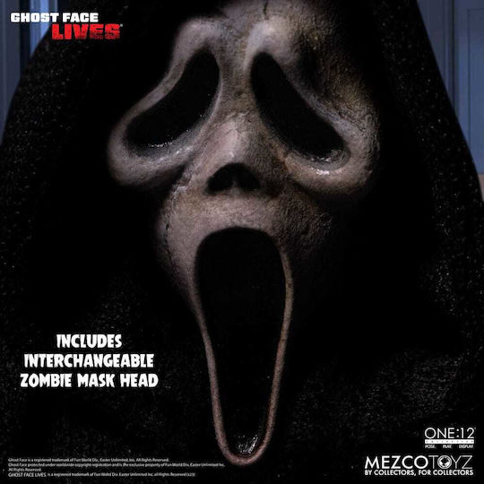 Mezco Toys Scream Екшън фигура височина 16бр в мащаб 1:12
