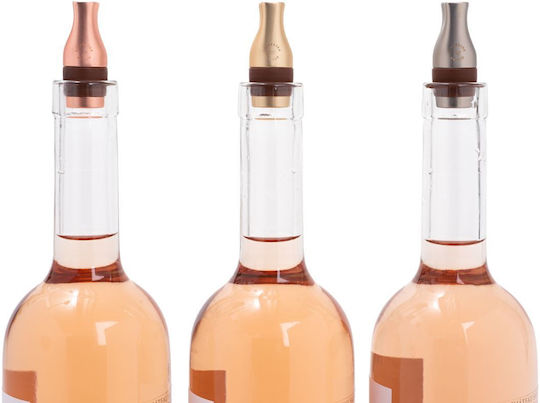 L’ Atelier Du Vin Trio Bottle Stoppers Multicolor