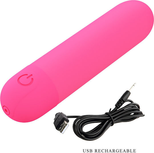 Pretty Love Functions Vibrator Bullet 8cm Pink