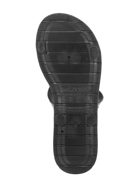 Women's Flip Flops in Black Style Sandals