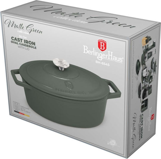 Berlinger Haus Oală Ovală din Aluminiu Turnat 30cm 1buc