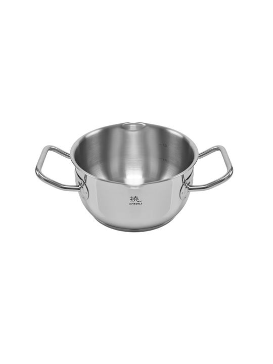 Shiori Steel Series Pro 316 Deep Stainless Steel Pot 16cm