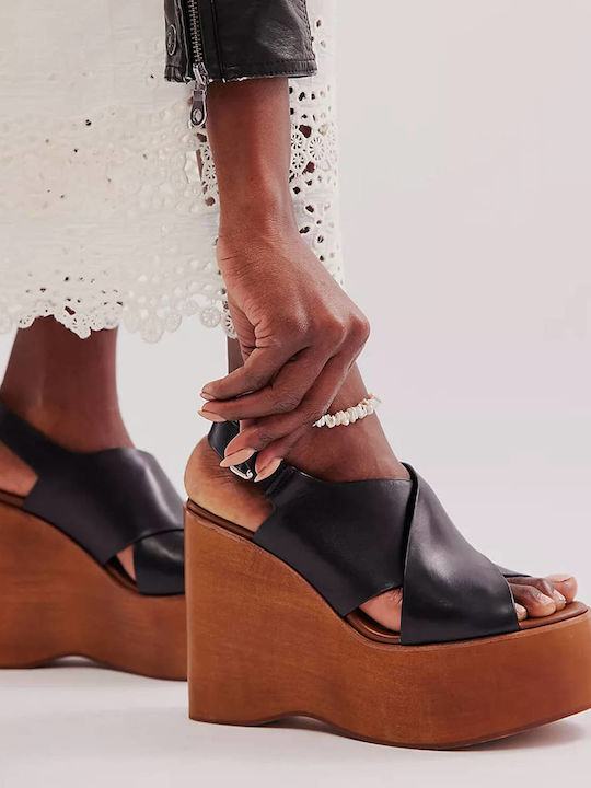 Women's Platform Shoes Black