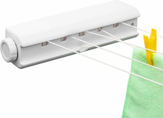 Uscătoare Rufe De Perete Din Plastic Cu Lungimea Suportului De Uscare A Hainelor 3.75m